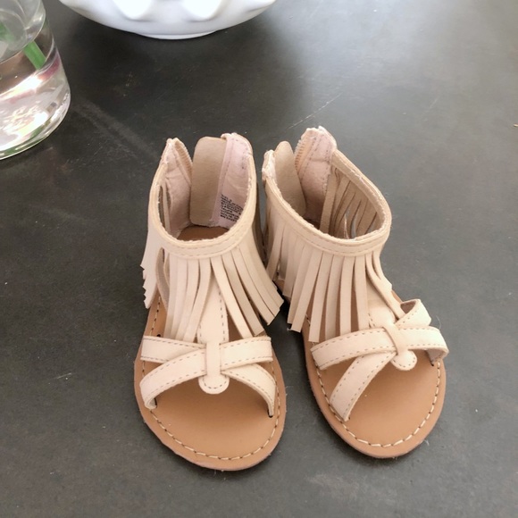 GAP Other - Gap Toddler | Fringe Gladiator Sandals | Size 5